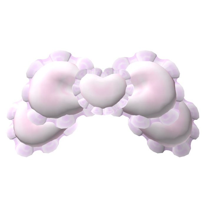 . ‿ ♡ soft precious sleepy unicorn ruffle bow 