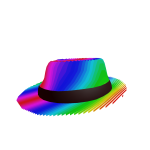 [⏳] Rainbow Fedora ANIMATED