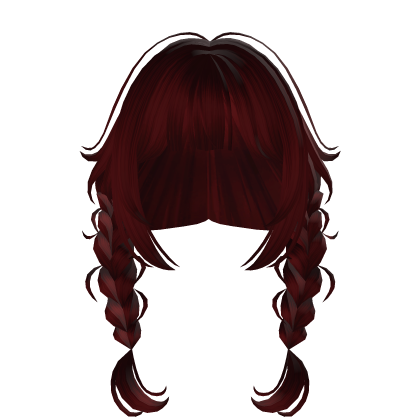 Vamp Dark Red Pigtails