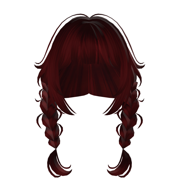 Vamp Dark Red Pigtails