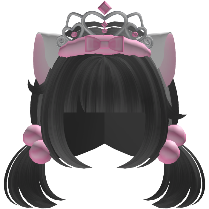 grey tweencore tiara kitty cat princess