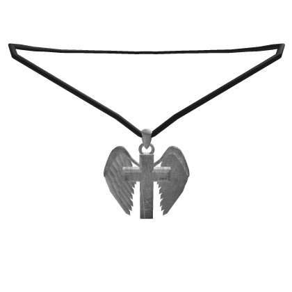 Winged cross necklace 1.0 Roblox item