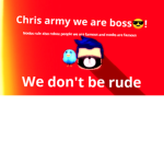 C.H.R.I.S army