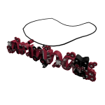 ariana red necklace 1.0