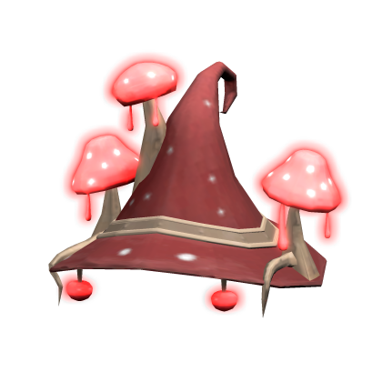 (Glows) Mushroom Witch Hat