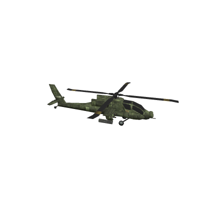Apache Helicopter model