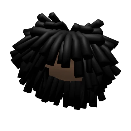 Roblox hair preview for Fluffy Freeform Emo Dreads