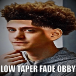 low taper fade obby