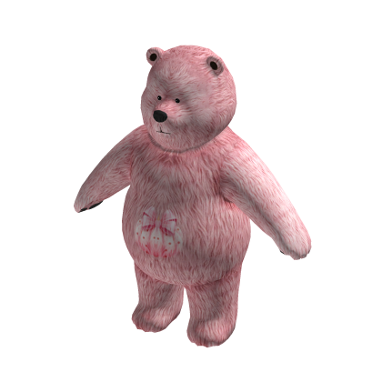✨Giant Furry Chibi Plushie Bear Suit Pink