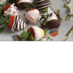 Strawberryies dipped in chocolate