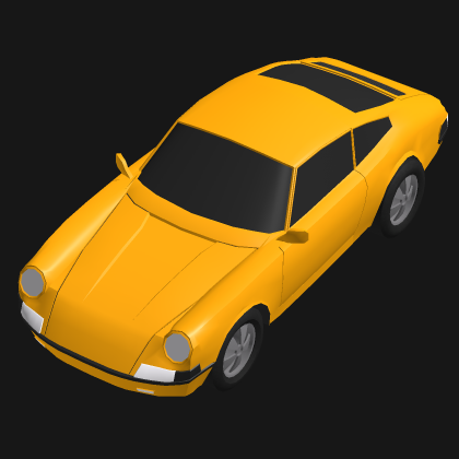 Low Poly Classic 911