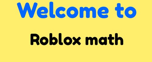 Roblox Math