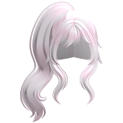 Cute Pretty Wavy Side Hair (Pink)