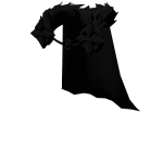 Black Fur Cape