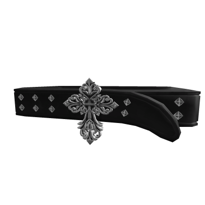 Chrome Cross Belt Y2K 1.0 - Roblox