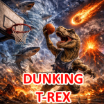 DUNKING T-REX