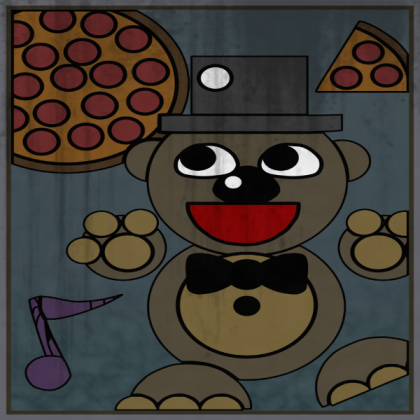 FNaF 3 Freddy Poster Roblox decal