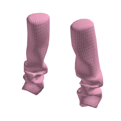 Oversized Leg Warmers Pink | Roblox Item - Rolimon's