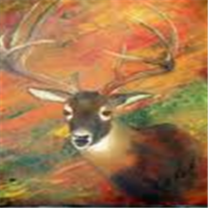 deer painting Roblox decal