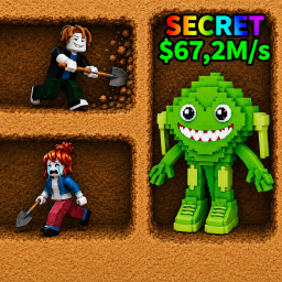 Dig Sand for Lucky Blocks