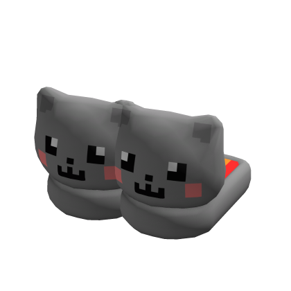 ♡ rainbow nyan slippers