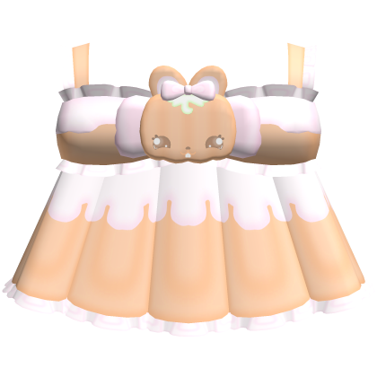 Yummy Bunny Frosted Pumpkin Halloween Dress