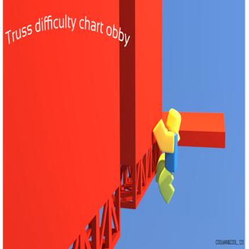 [🎃 Halloween!🎃]Truss Per Difficulty Chart Obby 