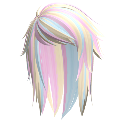 Emo Hair in Pastel