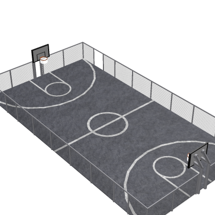 ⚡ Basketball Court Standing Hoop