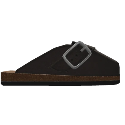 3.0 Brown Suede Clog Slipp… - Right Shoe Accessory | Roblox Item