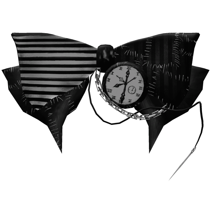 sewn ҂ intertwined front head bow 🪡🕒