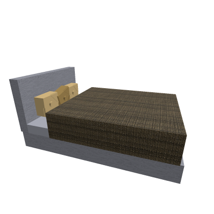 bed modern peach