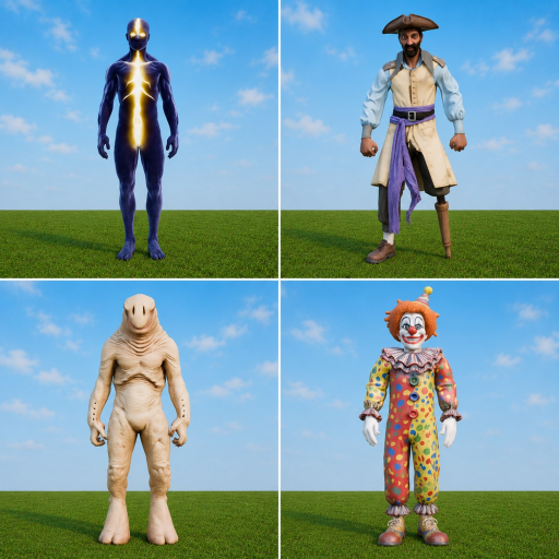 SCP Roleplay Morphs!