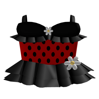♡ ladybug halloween costume dress mori kei igari