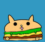 Hamburger cats