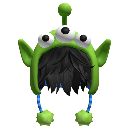 Toy Alien Black Boy Hair