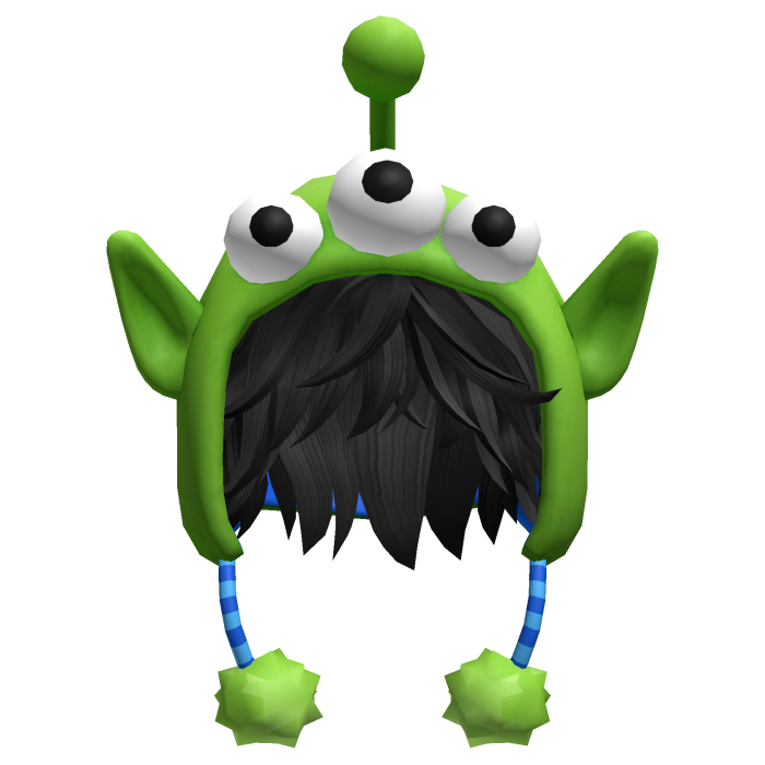 Toy Alien Black Boy Hair