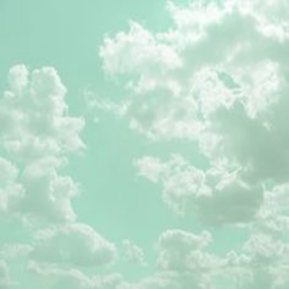 Mint Green Clouds Roblox decal