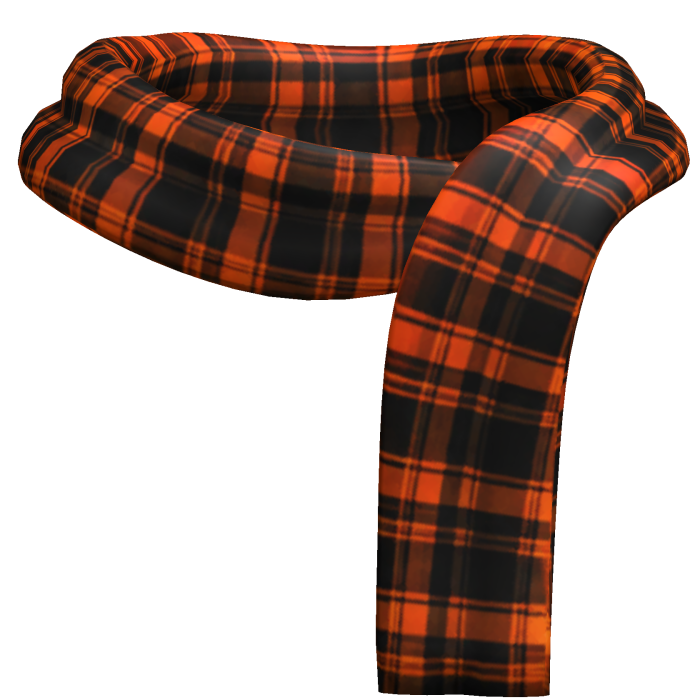 Orange Halloween Scarf