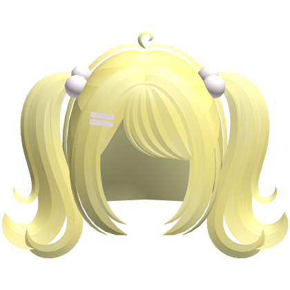 yellow dreamy baby pigtails w bobbles
