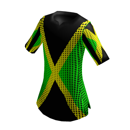 Bless Up! Jamaican Flag Shirt With Halftone V2 thumbnail