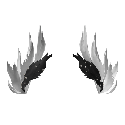 [💎] Halo Wings - Black and White Roblox item