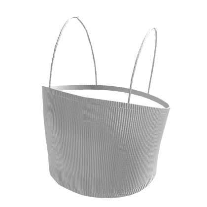 White Strap Tube Top