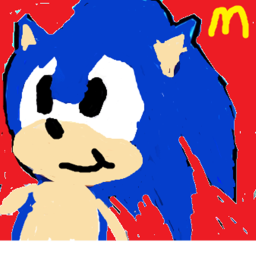 Sonic & friends at mcdonalds