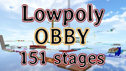 151 stages obby (lowpoly)