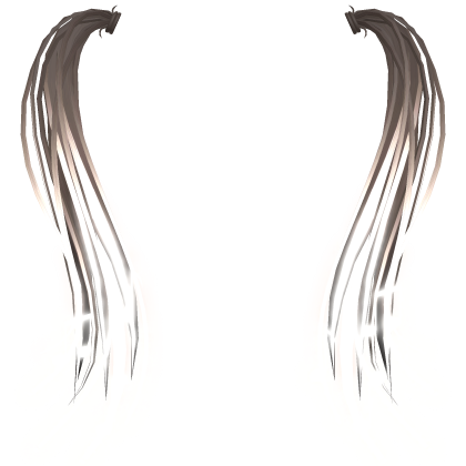 dark brown emissive music notes pigtails Roblox item