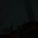 industrial brutalist dystopia demonstration