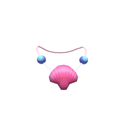 Pink Blue Beachy Necklace