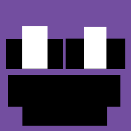 purple guy face Roblox decal