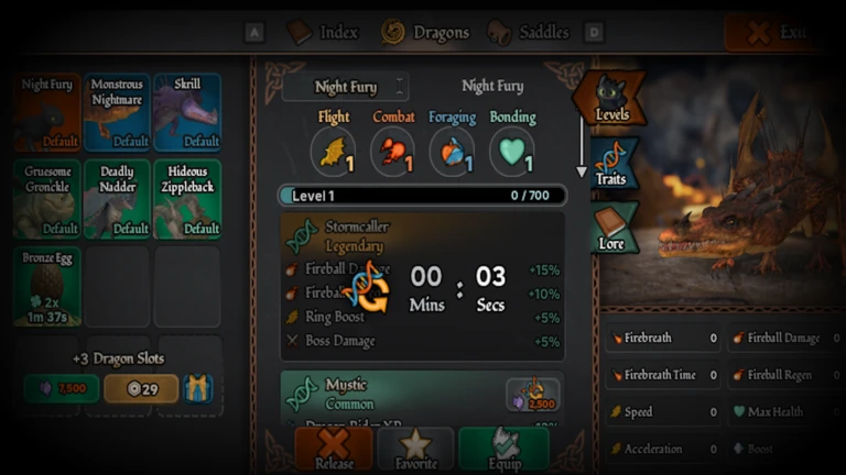 Updated Dragon Menu